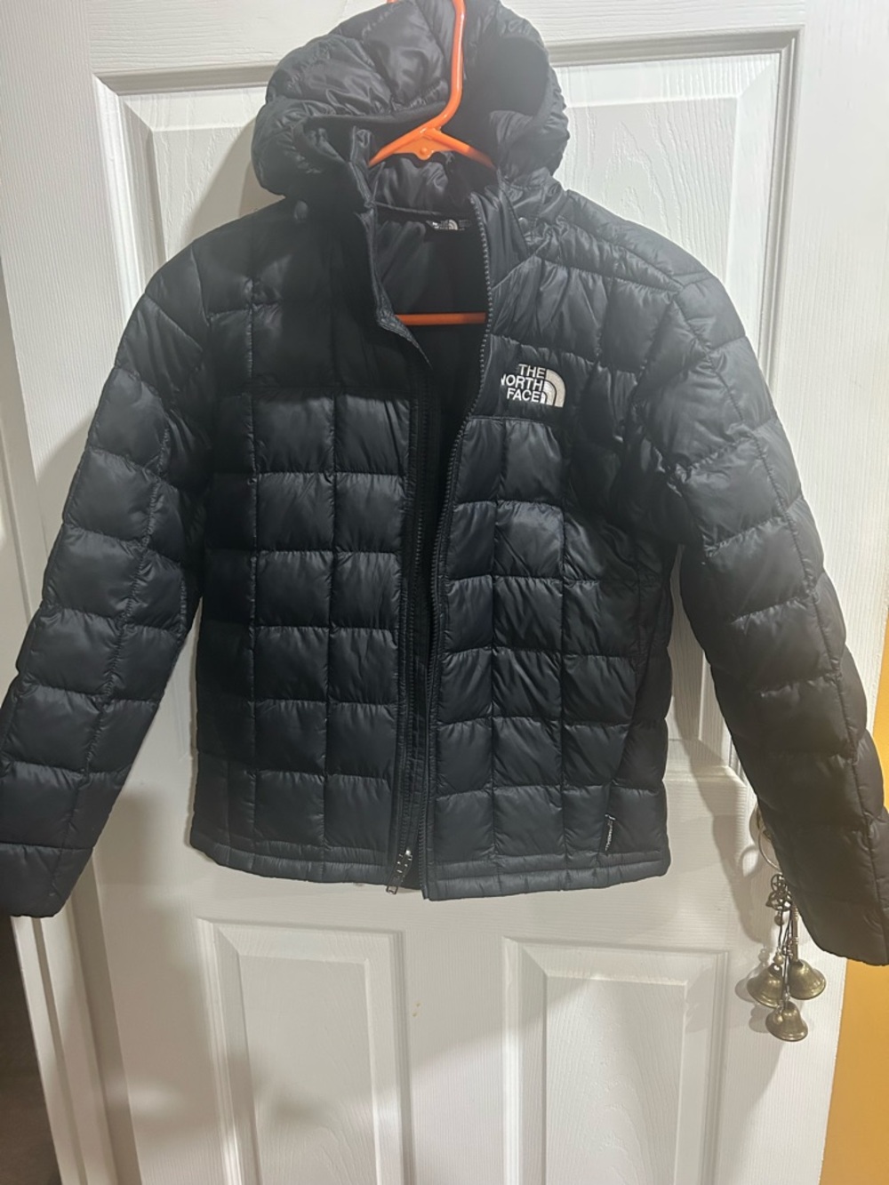 The North Face Kids' Black Thermoball Puffer Jacket - New Condition!